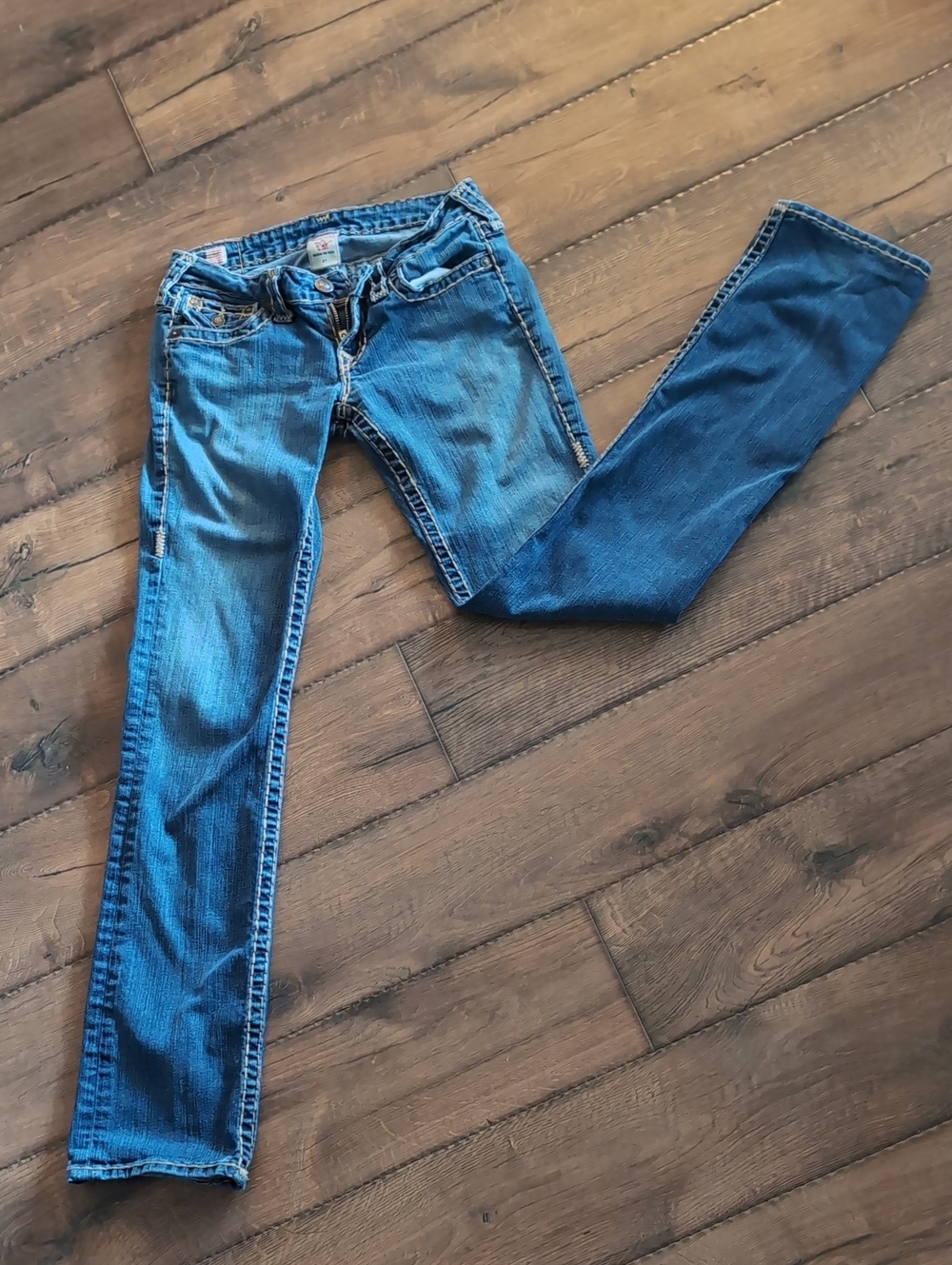 True Religion Women's Skinny Jeans - Blue Wash
